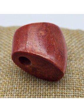 Beautiful Natural Carved Sponge Coral Focal Bead Pendant Bold